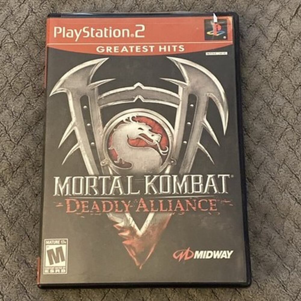Mortal Kombat Deadly Alliance PlayStation 2 PS2 Greatest Hits Game CIB